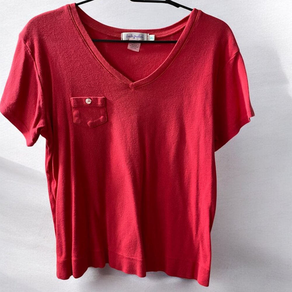 Ladies' Classic Hot Cotton Pullover, Size XL